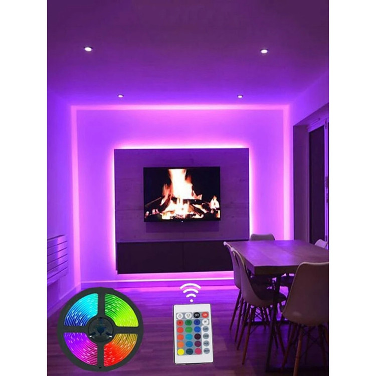 ریسه ال ای دی دریم لایت مدل RGB 5050 Gaming طول 5 متر