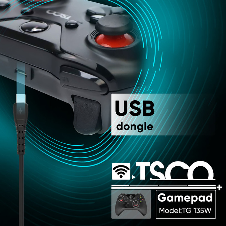 دسته بازی تسکو مدل TG 135W (کارکرده)