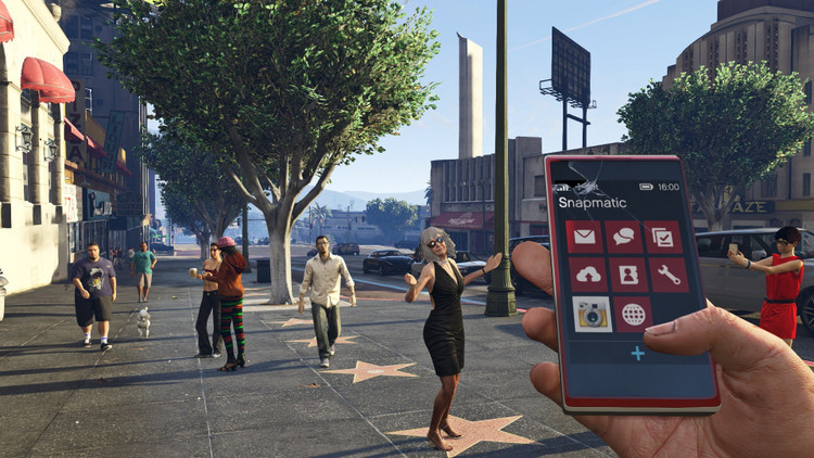 بازی Grand Theft Auto V (GTA V) (همراه نقشه) برای پلی استیشن ۴ (کارکرده)