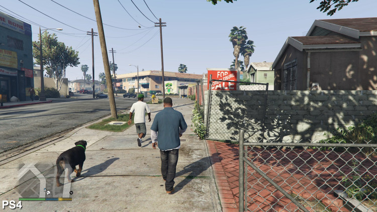 بازی Grand Theft Auto V (GTA V) (همراه نقشه) برای پلی استیشن ۴ (کارکرده)