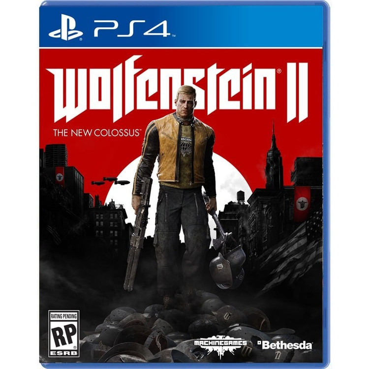 بازی ولفنشتاین II: The New Colossus برای PS4 بدون کاور (کارکرده)