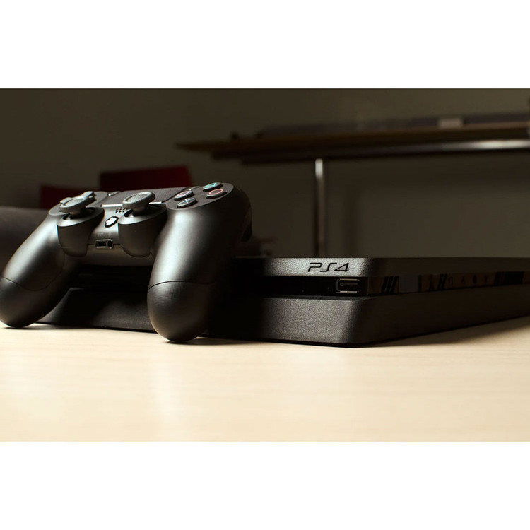 کنسول بازی سونی مدل Playstation 4 Slim ریجن 2 سری CUH-2218B ظرفیت 1 ترابایت(کارکرده همراه فول بازی)