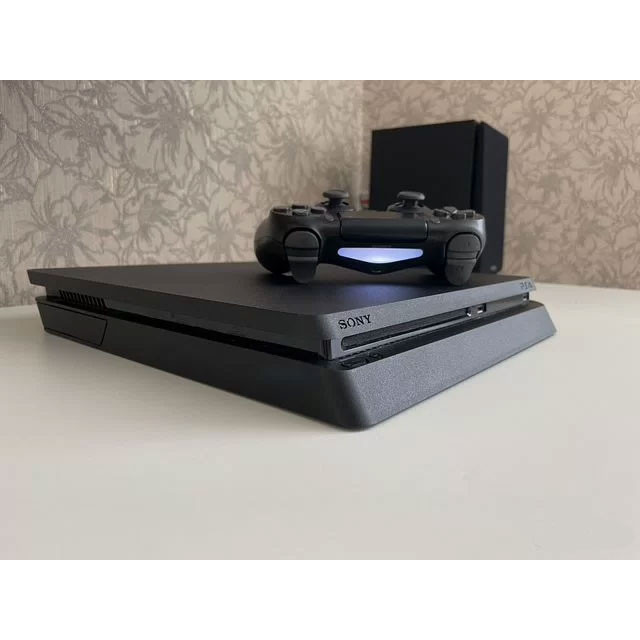 کنسول بازی سونی مدل Playstation 4 Slim ریجن 2 سری CUH-2218B ظرفیت 1 ترابایت(کارکرده همراه فول بازی)