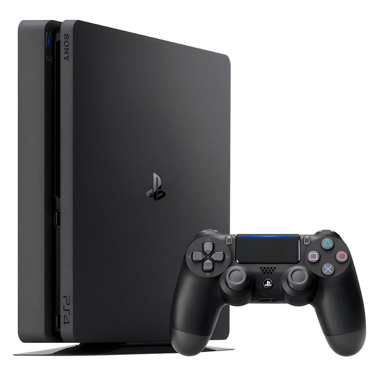 کنسول بازی سونی مدل Playstation 4 Slim ریجن 2 سری CUH-2218B ظرفیت 1 ترابایت(کارکرده همراه فول بازی)